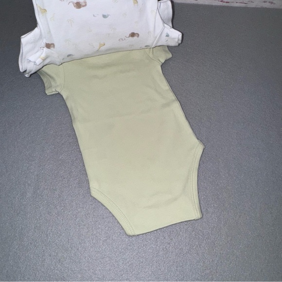 NWT Luxe Threads 3 Pk Pima Cotton Onesie Set - Picture 5 of 9